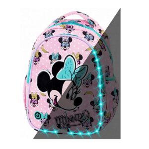 CoolPack seljakott Joy S LED, 21L - Disney Minnie Mouse Pink 1/1